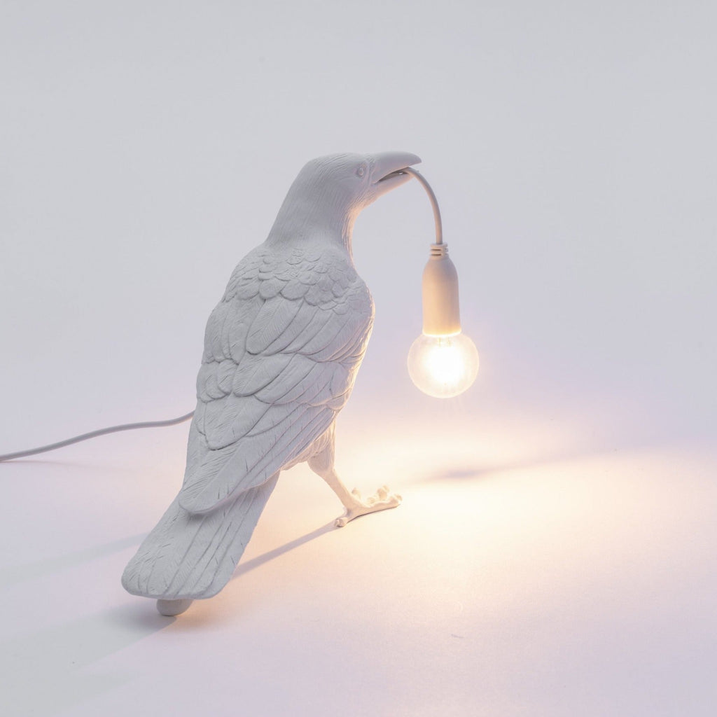 Lamp | Waiting Bird | White