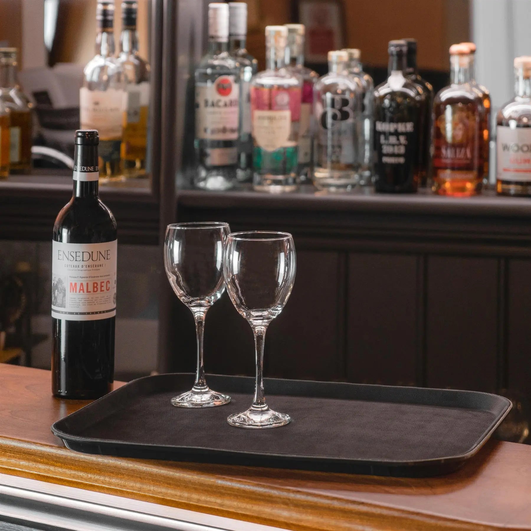 45.5cm x 35.5cm Rectangular Non-Slip Serving Tray