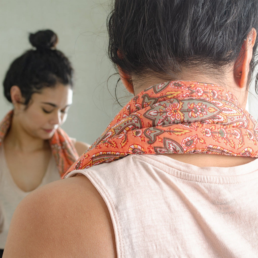 Block Printed Neck Warmer