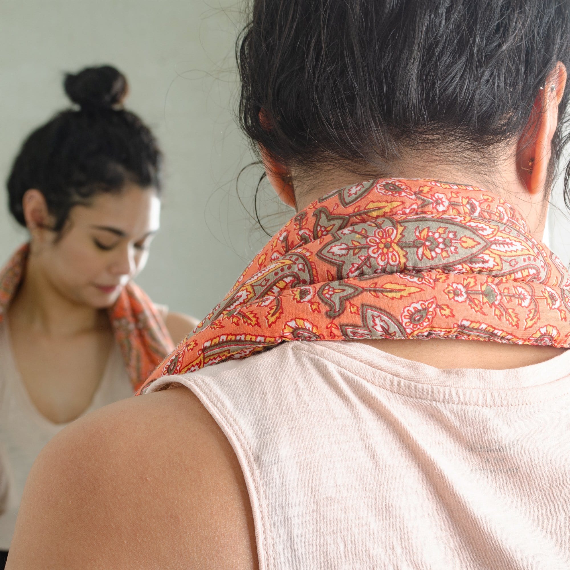 Block Printed Neck Warmer