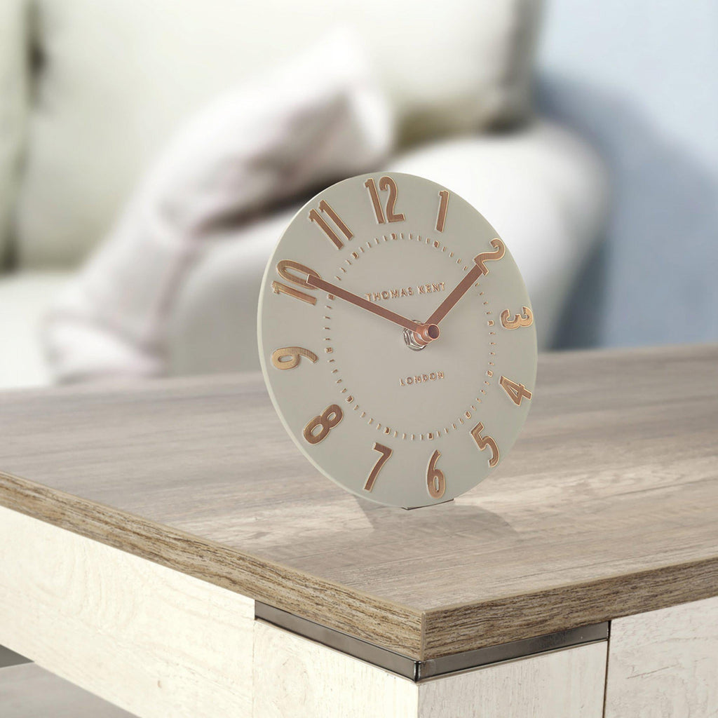 Mulberry Mantel Clock | Rose Gold | 6