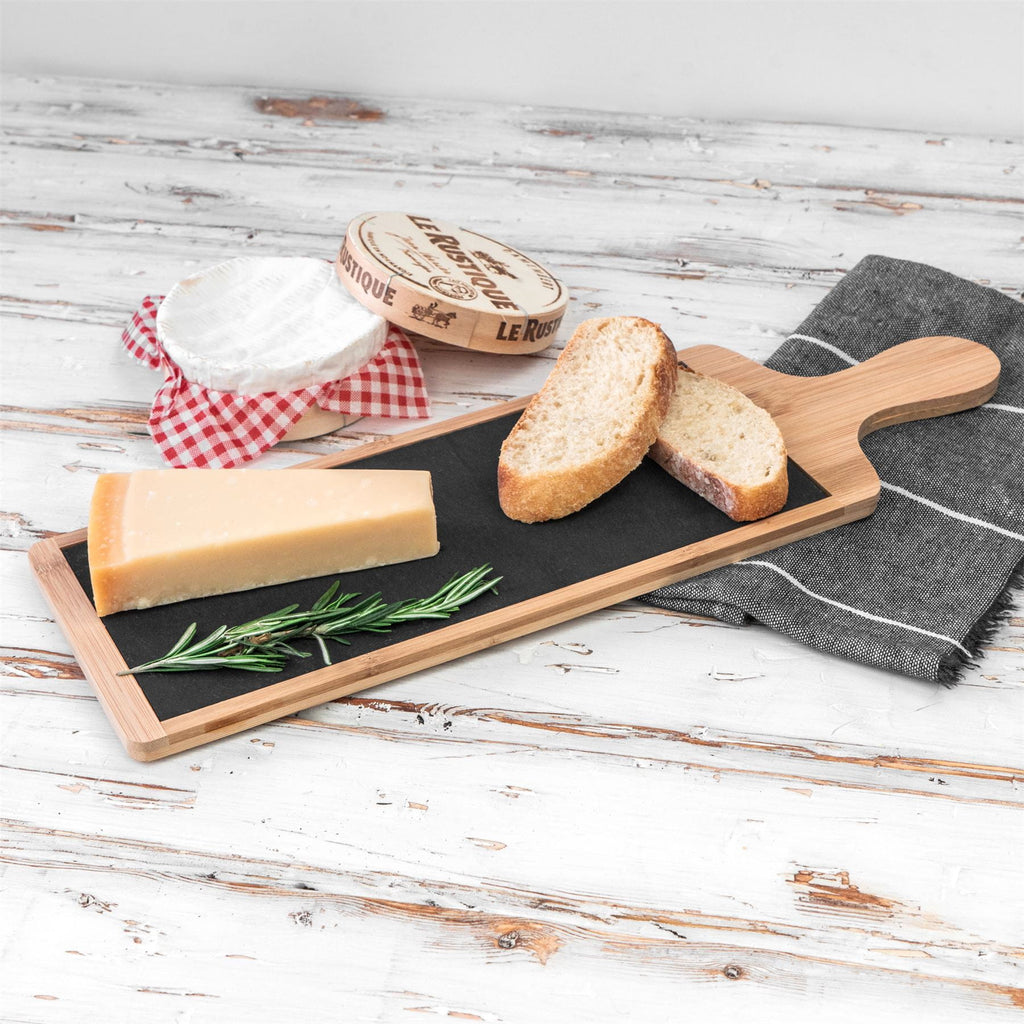 44.5cm x 14.5cm Slate Bamboo Serving Board