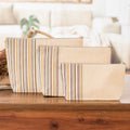 3-Piece Hand-Loomed Striped Cotton Cosmetic Bag Set - Joy of Color
