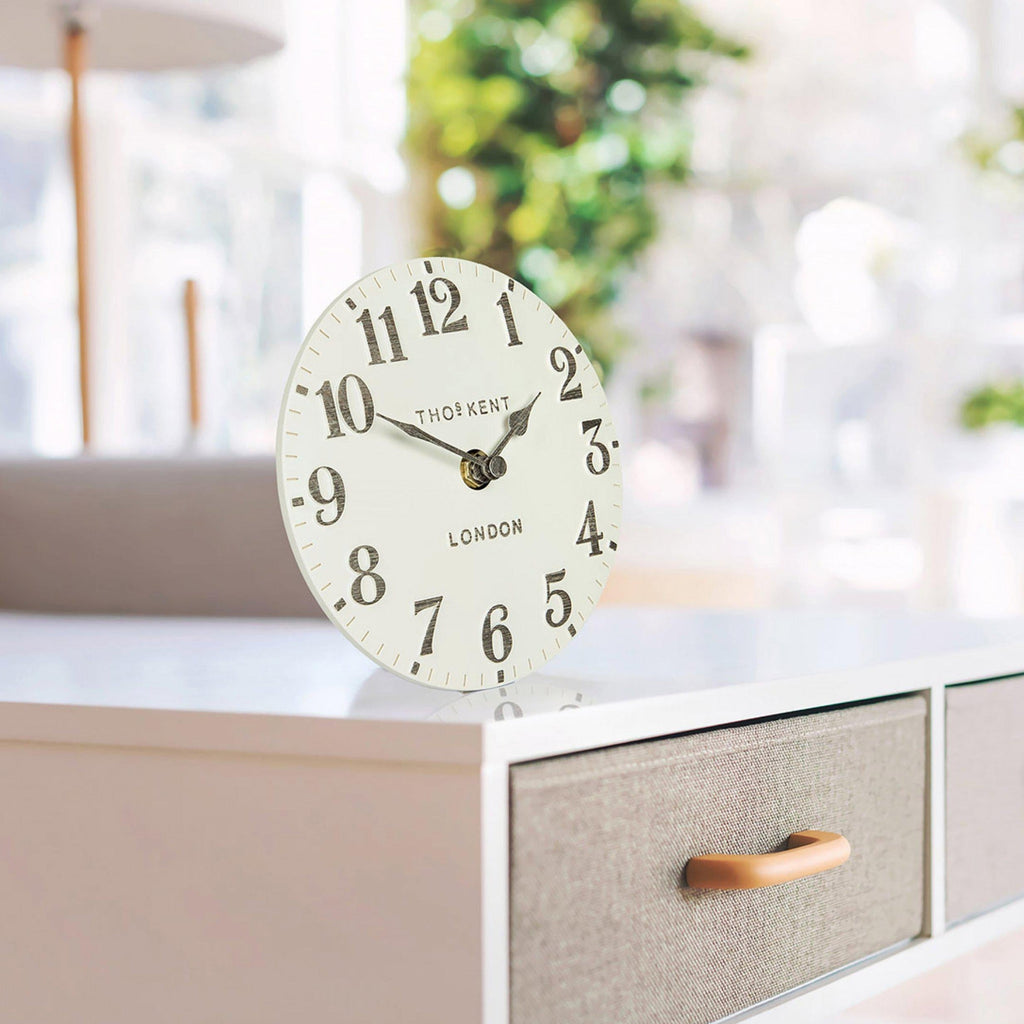 Arabic Mantel Clock | Limestone | 6